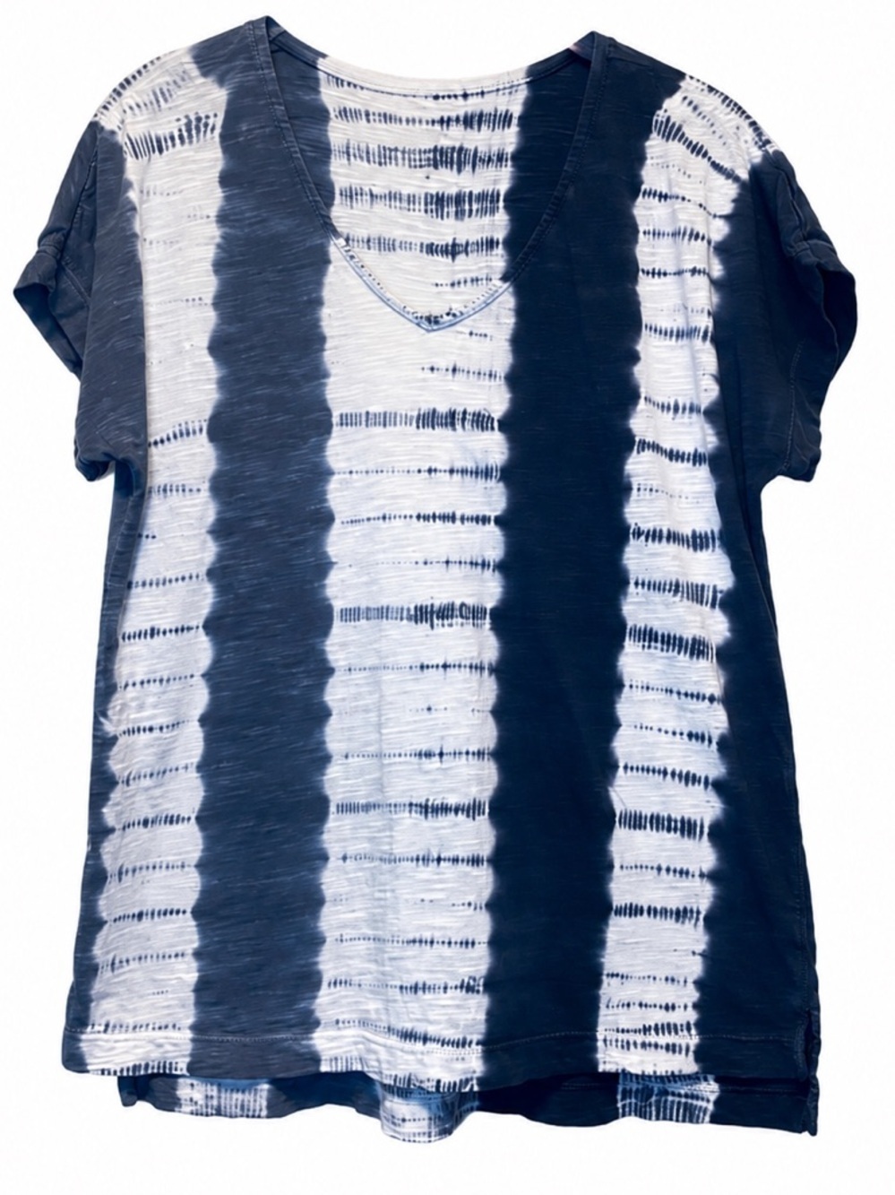 purejill Tie-Dyed Dolman Tee Sz XS Cotton Top Lightweight